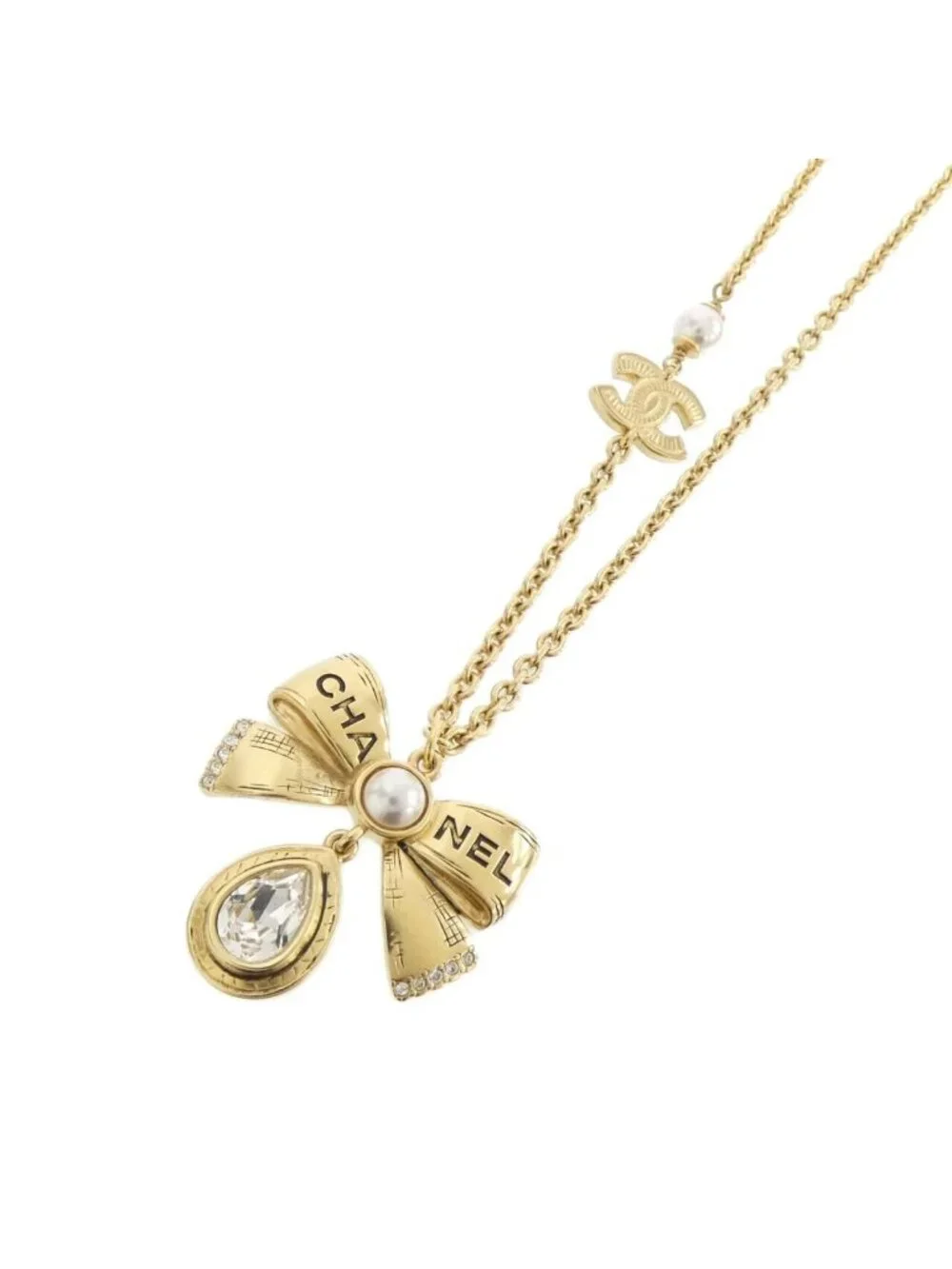 Chanel Necklace Gold